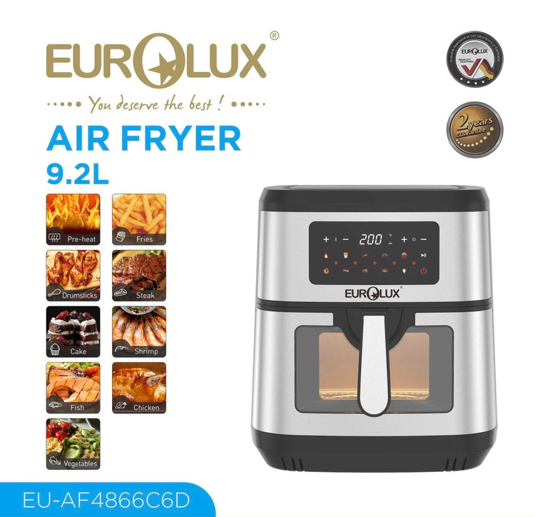 سرخ کن بدون روغن ۹/۲ لیتری يورولوكس 4866