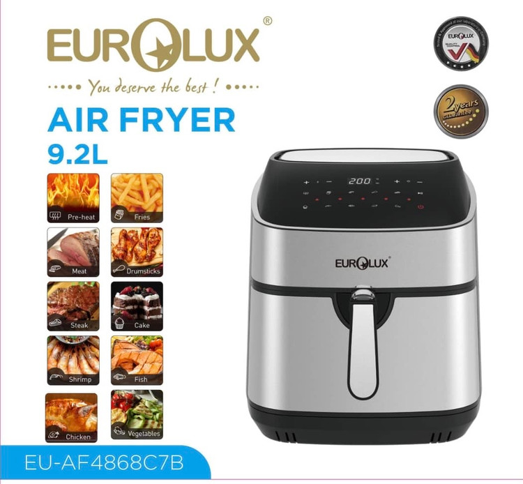 سرخ کن بدون روغن ۹/۲ لیتری یورولوکس 4868